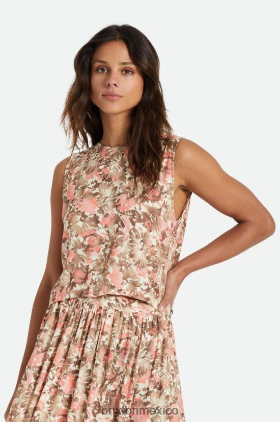 Brixton vestir néctar rosa mujer tanque capri DV42H459