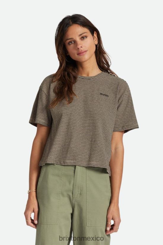 Brixton vestir arena mujer camiseta skimmer granada s/s DV42H425