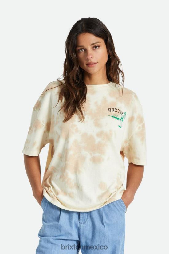Brixton vestir lavado de nubes safari mujer camiseta boyfriend extragrande Good Time DV42H454