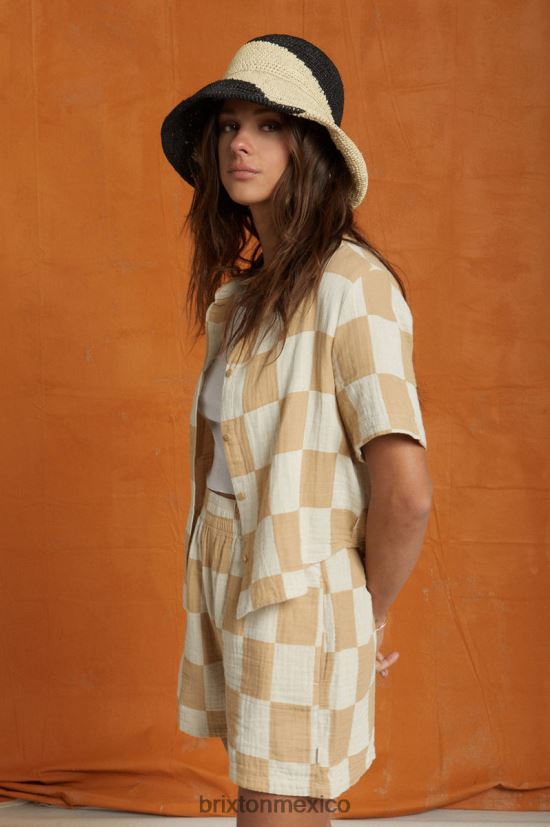 Brixton vestir arena mujer mykonos boxy s/s tejido DV42H414