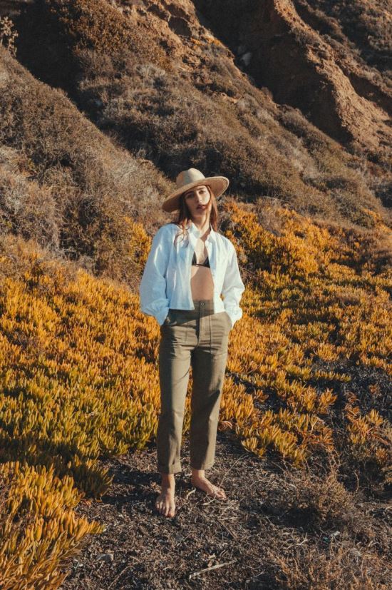 Brixton vestir blanco mujer retiro l/s tejido DV42H445