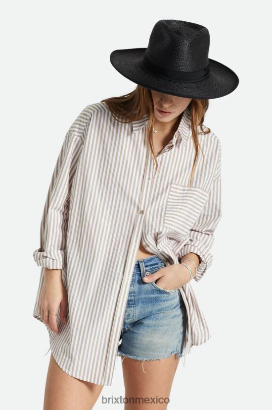 Brixton vestir mojave mujer sidney oversize l/s tejido DV42H451