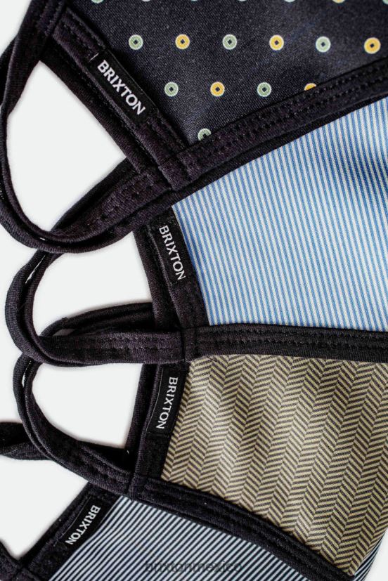 Brixton accesorios espina de oliva unisexo mascarilla reversible DV42H399