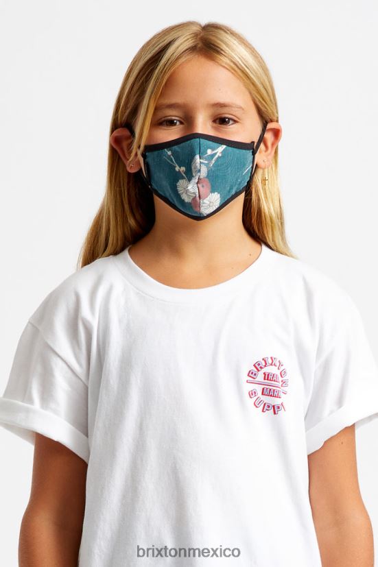 Brixton accesorios floral unisexo mascarilla antimicrobiana juvenil DV42H409