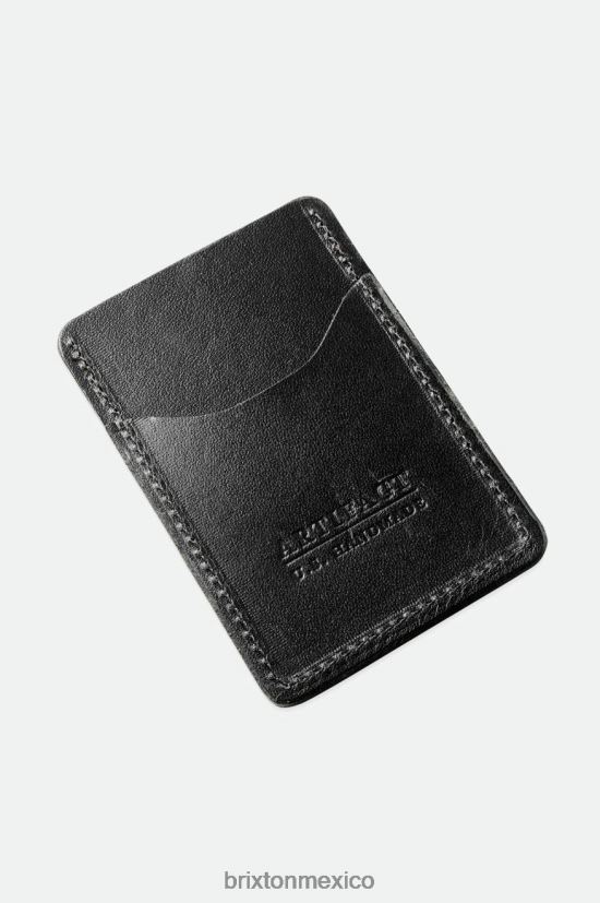 Brixton x Artifact accesorios negro unisexo cartera tarjetero de piel DV42H370