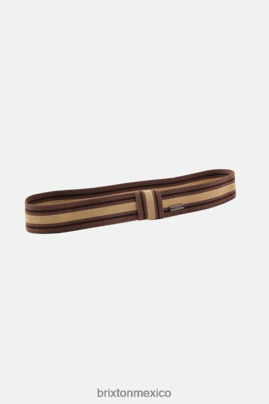 Brixton accesorios marrón/bronceado unisexo banda de sombrero con ajuste elástico adecuado DV42H357