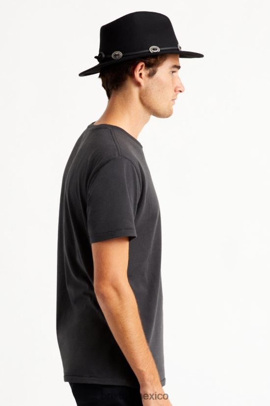 Brixton accesorios negro unisexo banda de sombrero occidental ajustable DV42H362